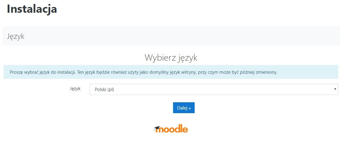 Wybór języka